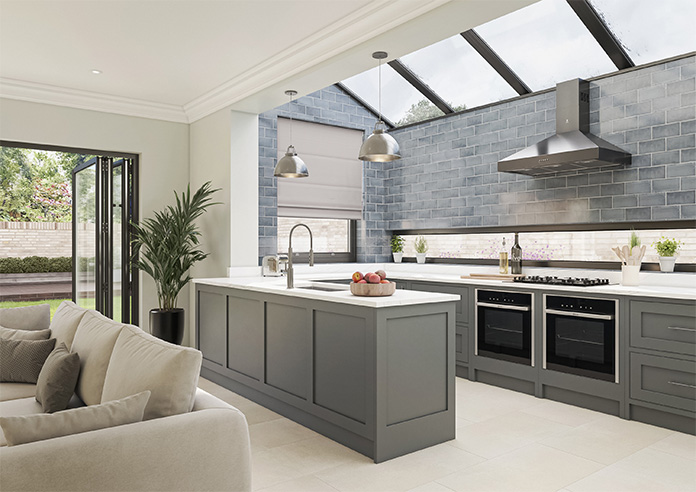 Andante, Glacier - Roman Blind - Image 6